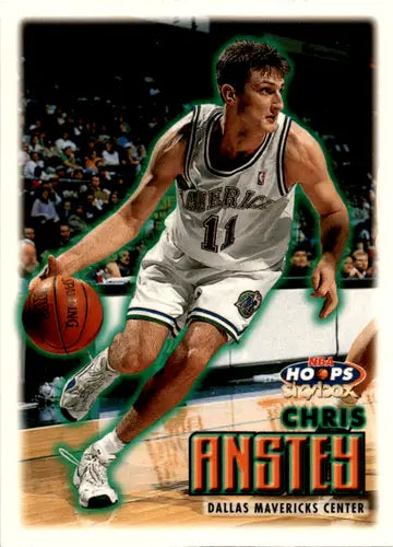 1999-00 Hoops #89 Chris Anstey EX/NM Mavericks ID:46021 - Basketball Card Single