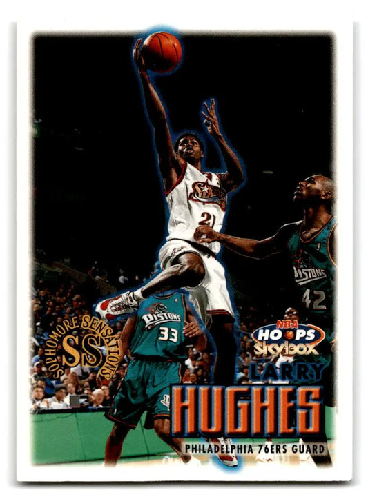 1999-00 Hoops #90 Larry Hughes - Basketball Card Single