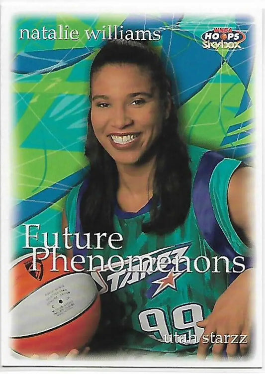 1999-00 Hoops WNBA #103 Natalie Williams NM-MT RC Rookie Utah Starzz Basketball Card