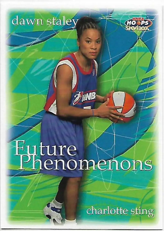 1999-00 Hoops WNBA #106 Dawn Staley NM-MT RC Rookie Charlotte Sting Basketball Card