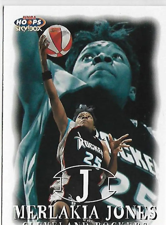 1999-00 Hoops WNBA #26 Merlakia Jones NM-MT Cleveland Rockers Basketball Card