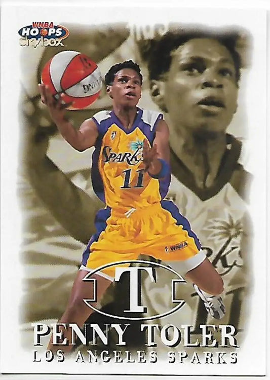 1999-00 Hoops WNBA #30 Penny Toler NM-MT Los Angeles Sparks Basketball Card