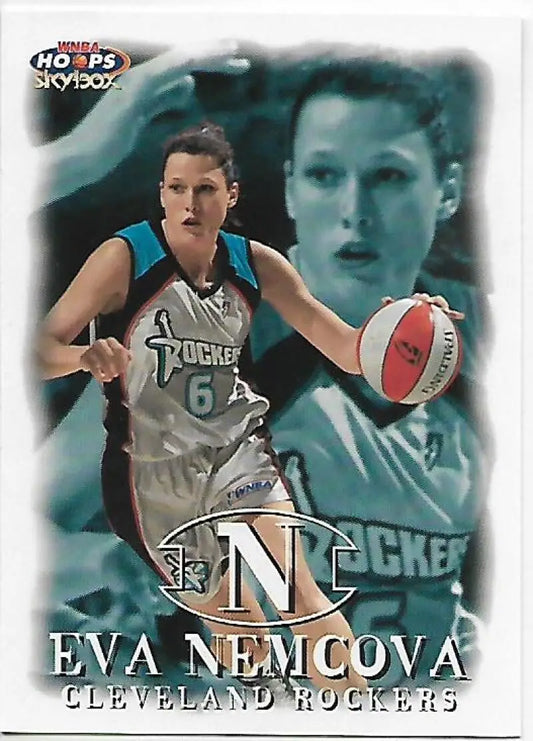 1999-00 Hoops WNBA #34 Eva Nemcova NM-MT Cleveland Rockers Basketball Card
