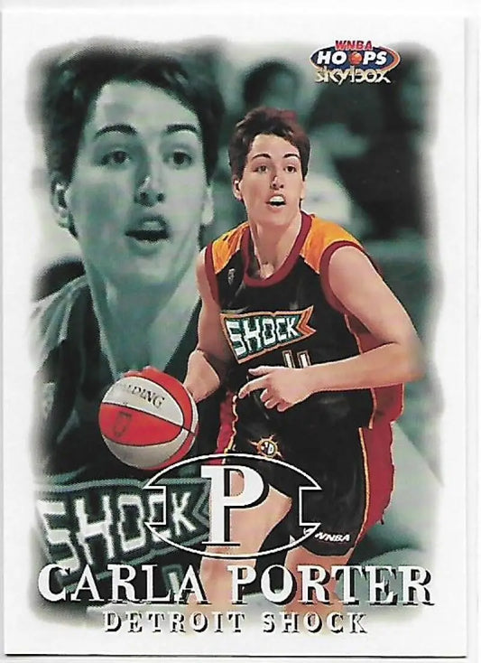 1999-00 Hoops WNBA #49 Carla Porter NM-MT RC Rookie Detroit Shock Basketball Card