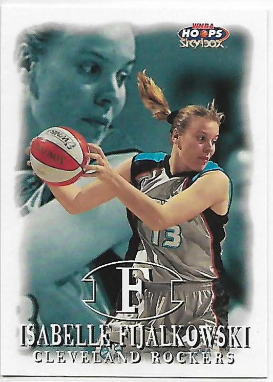 1999-00 Hoops WNBA #51 Isabelle Fijalkowski NM-MT Cleveland Rockers Basketball Card