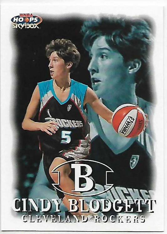 1999-00 Hoops WNBA #69 Cindy Blodgett NM-MT RC Rookie Cleveland Rockers Basketball Card