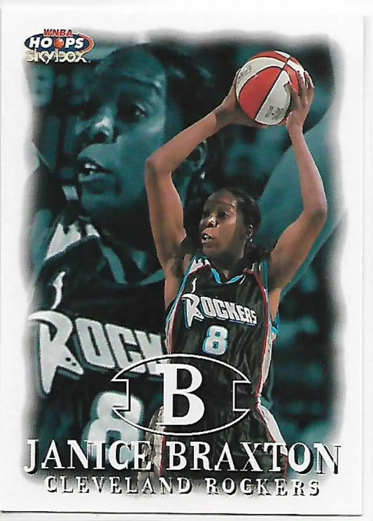 1999-00 Hoops WNBA #73 Janice Braxton NM-MT Cleveland Rockers Basketball Card