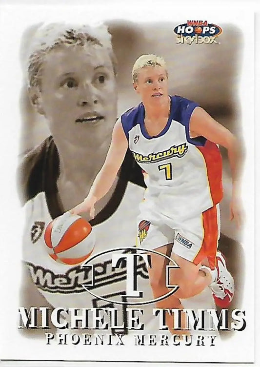 1999-00 Hoops WNBA #79 Michele Timms NM-MT Phoenix Mercury Basketball Card