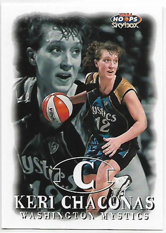 1999-00 Hoops WNBA #82 Keri Chaconas NM-MT RC Rookie Washington Mystics Basketball Card