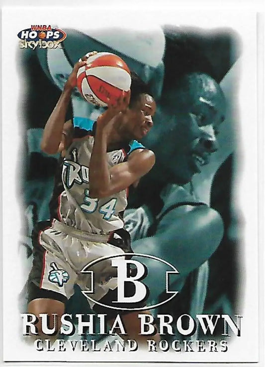 1999-00 Hoops WNBA #91 Rushia Brown NM-MT Cleveland Rockers Basketball Card