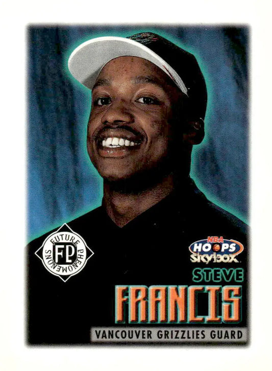 1999-00 Skybox Hoops #177 Steve Francis RC Vancouver Grizzlies - Basketball Card Single