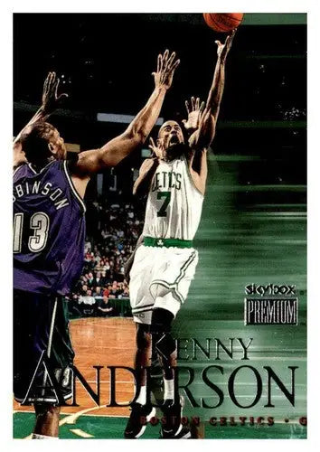 Original gloss Kenny Anderson basketball card from 1999-00 SkyBox Premium Celtics image