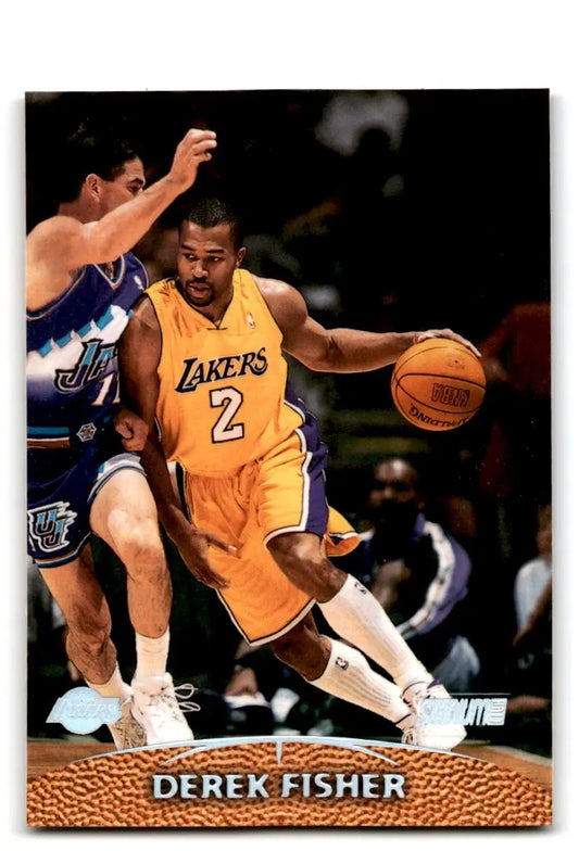 1999-00 Stadium Club #123 Derek Fisher - Basketball Card Single