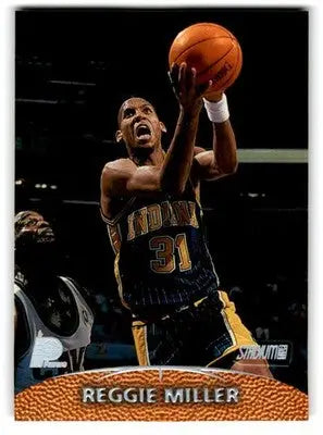 1999-00 Stadium Club #47 Reggie Miller - Basketball Card Single