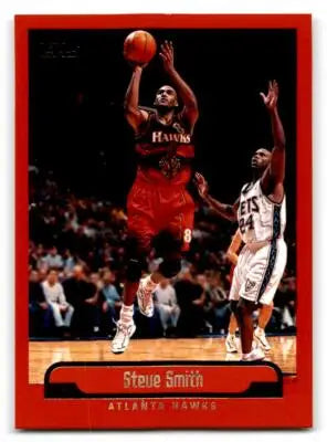 1999-00 Topps #1 Steve Smith - Basketball Card Single