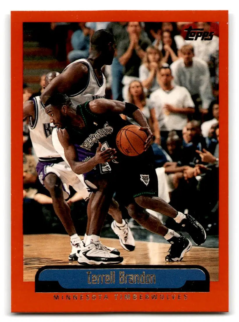 1999-00 Topps #142 Terrell Brandon - Basketball Card Single