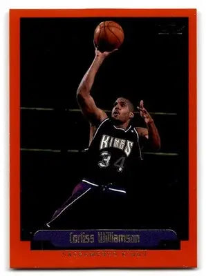 1999-00 Topps #154 Corliss Williamson - Basketball Card Single