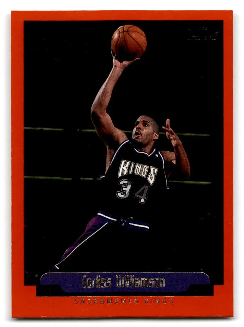 1999-00 Topps #154 Corliss Williamson - Basketball Card Single