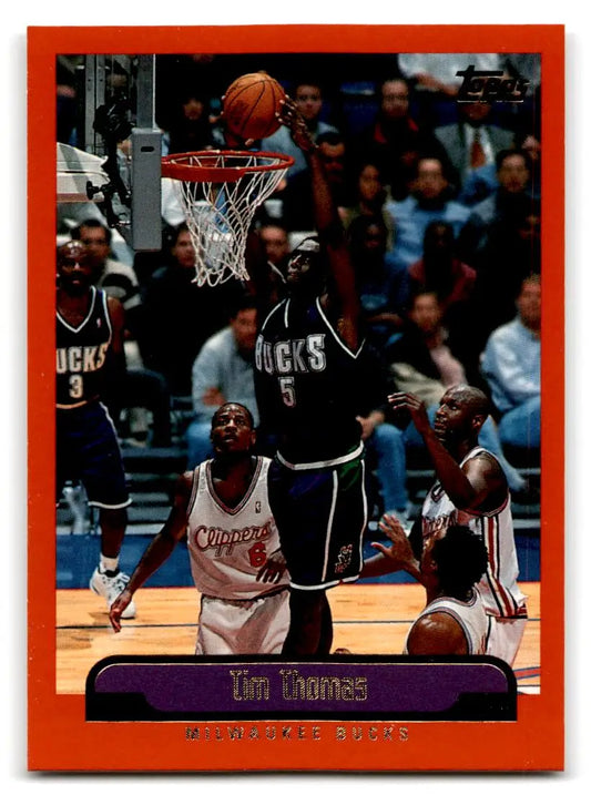 1999-00 Topps #159 Tim Thomas - Basketball Card Single