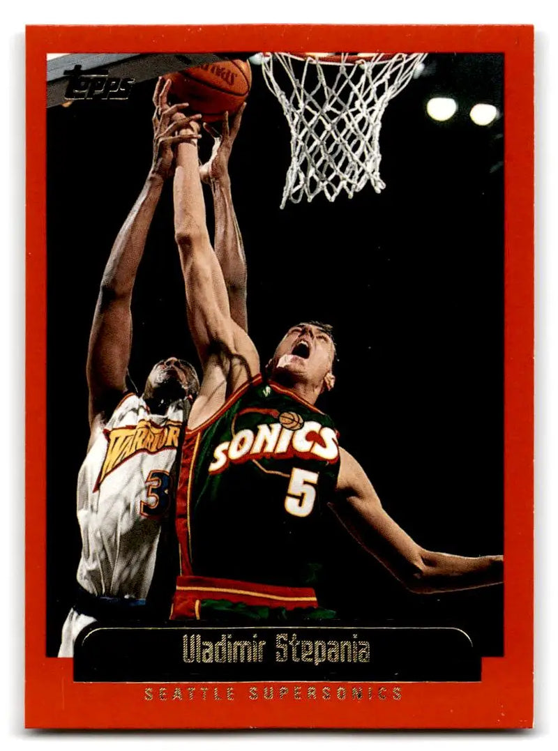 1999-00 Topps #177 Vladimir Stepania - Basketball Card Single