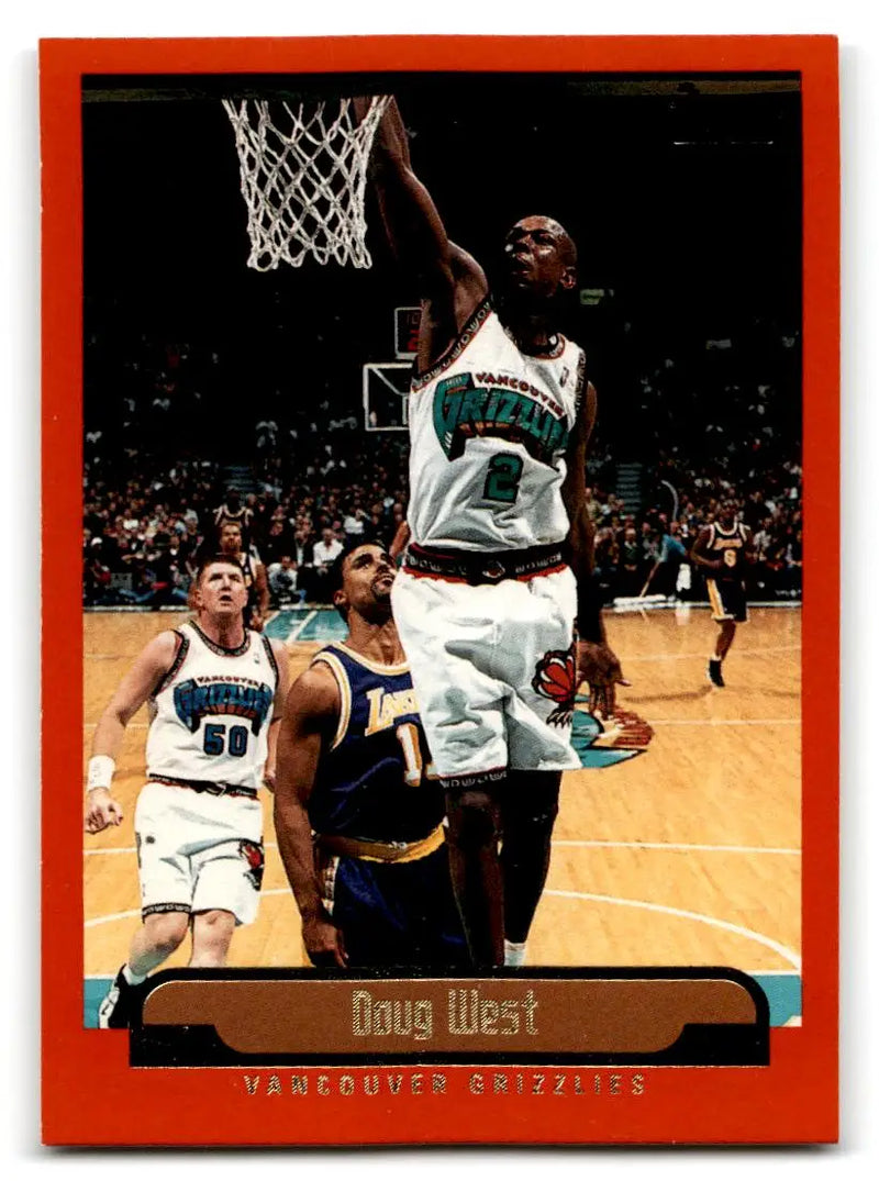 1999-00 Topps #216 Doug West - Basketball Card Single
