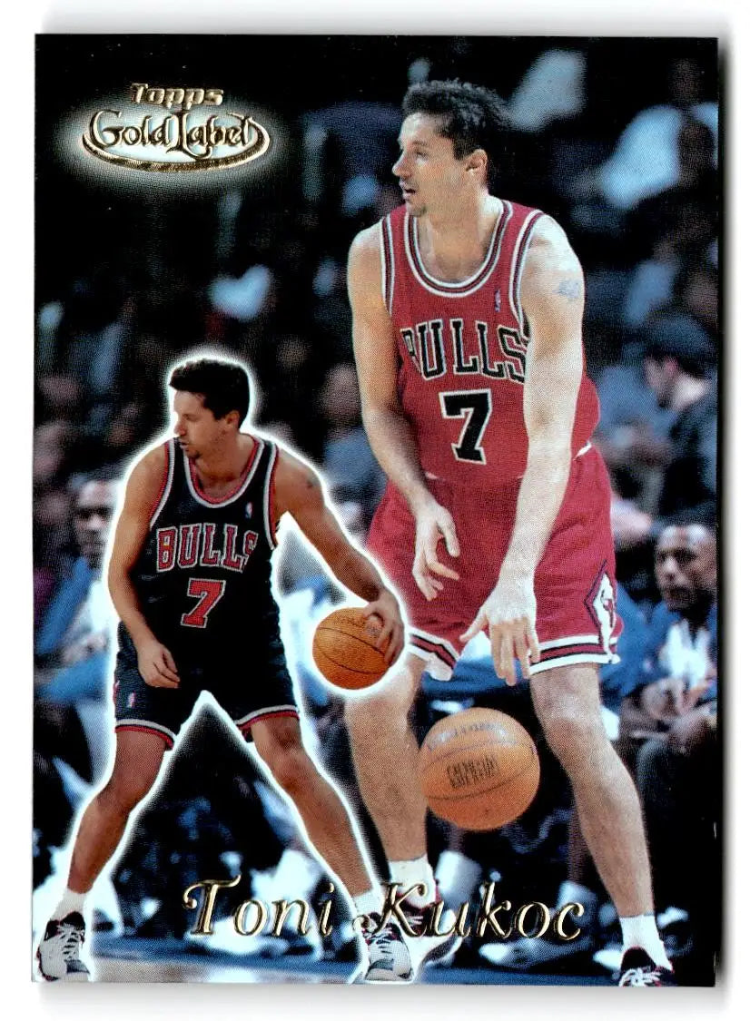 1999-00 Topps Gold Label #51 Toni Kukoc - Basketball Card Single