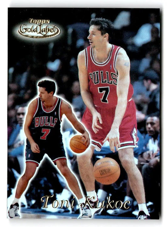 1999-00 Topps Gold Label #51 Toni Kukoc - Basketball Card Single