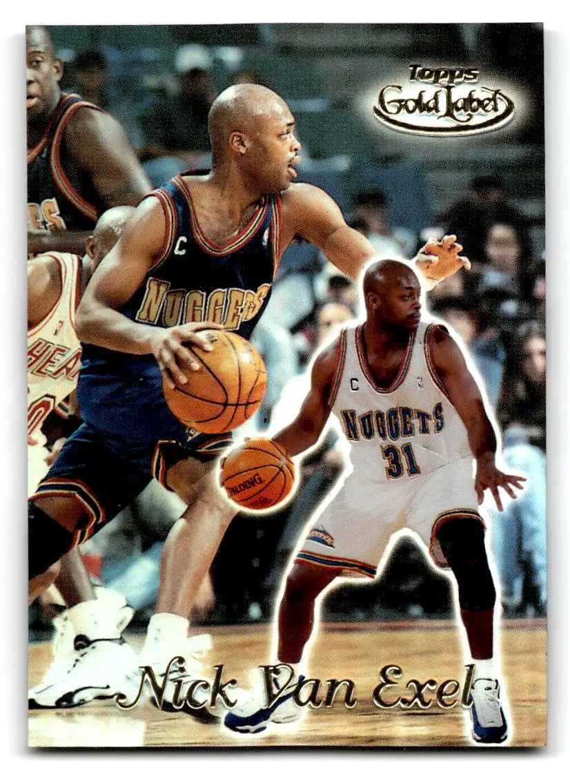 1999-00 Topps Gold Label #8 Nick Van Exel - Basketball Card Single