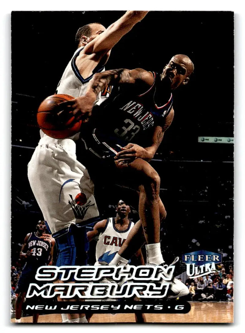 1999-00 Ultra #110 Stephon Marbury - Basketball Card Single