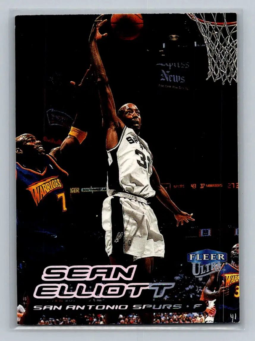 1999-00 Ultra #121 Sean Elliott San Antonio Spurs - Basketball Card Single