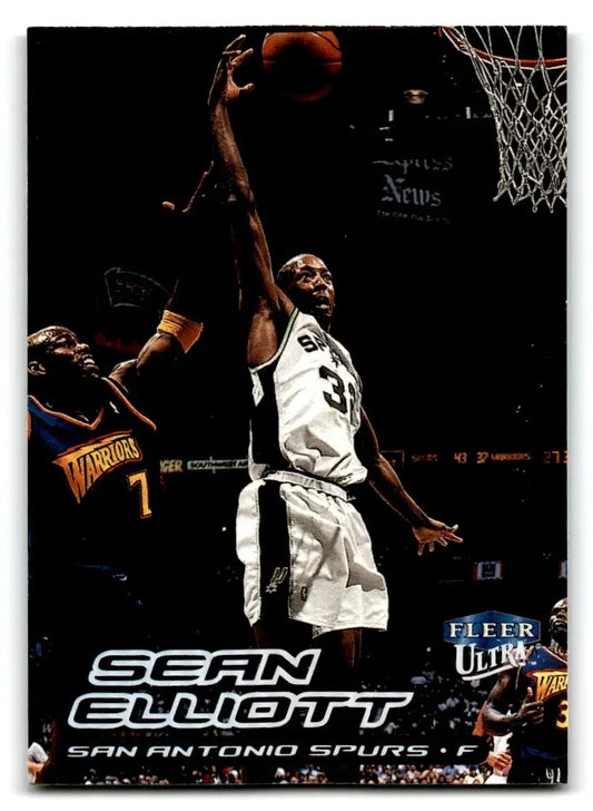 1999-00 Ultra #121 Sean Elliott - Basketball Card Single