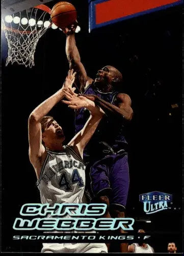 1999-00 Ultra #124 Chris Webber NM Near Mint Sac Kings - Basketball Card Single