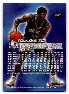 1999-00 Ultra #16 Kendall Gill - Basketball Card Single
