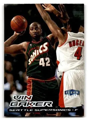 1999-00 Ultra #43 Vin Baker - Basketball Card Single