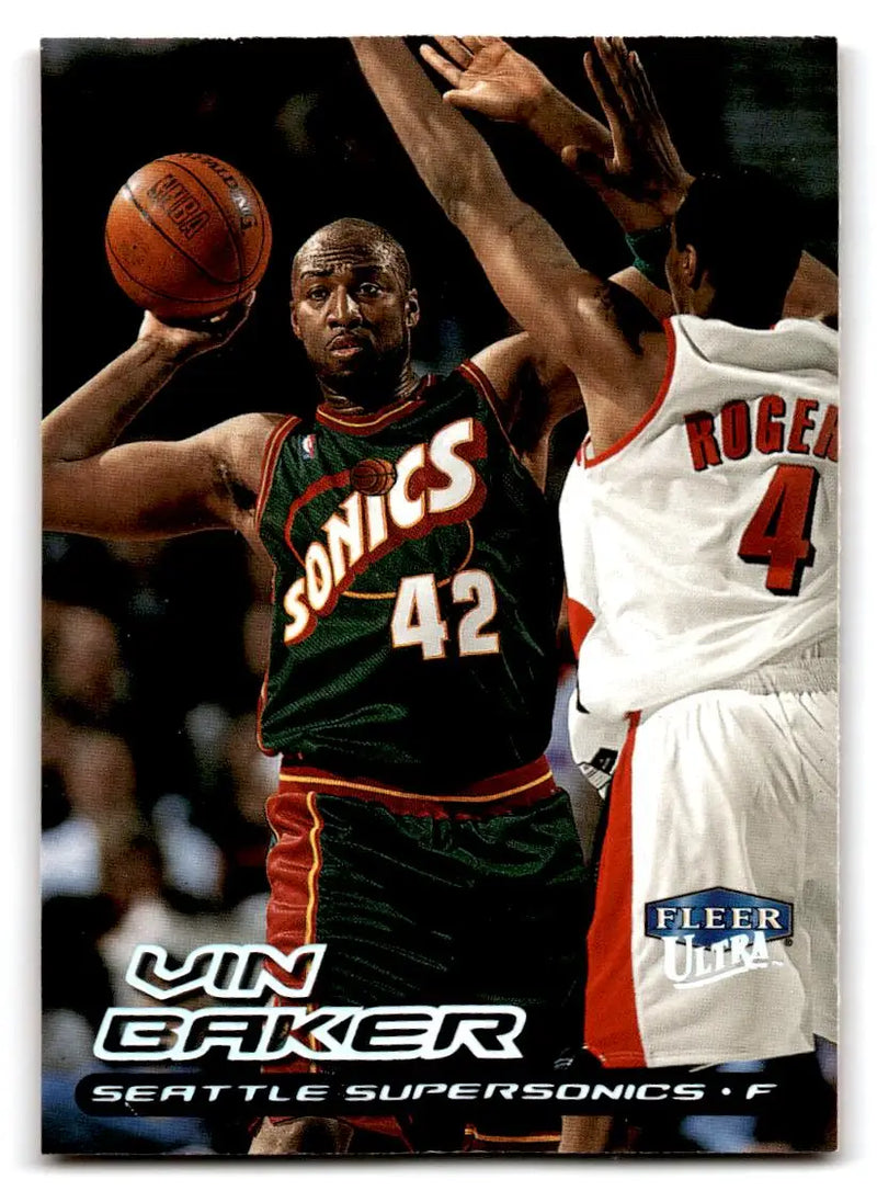 1999-00 Ultra #43 Vin Baker - Basketball Card Single