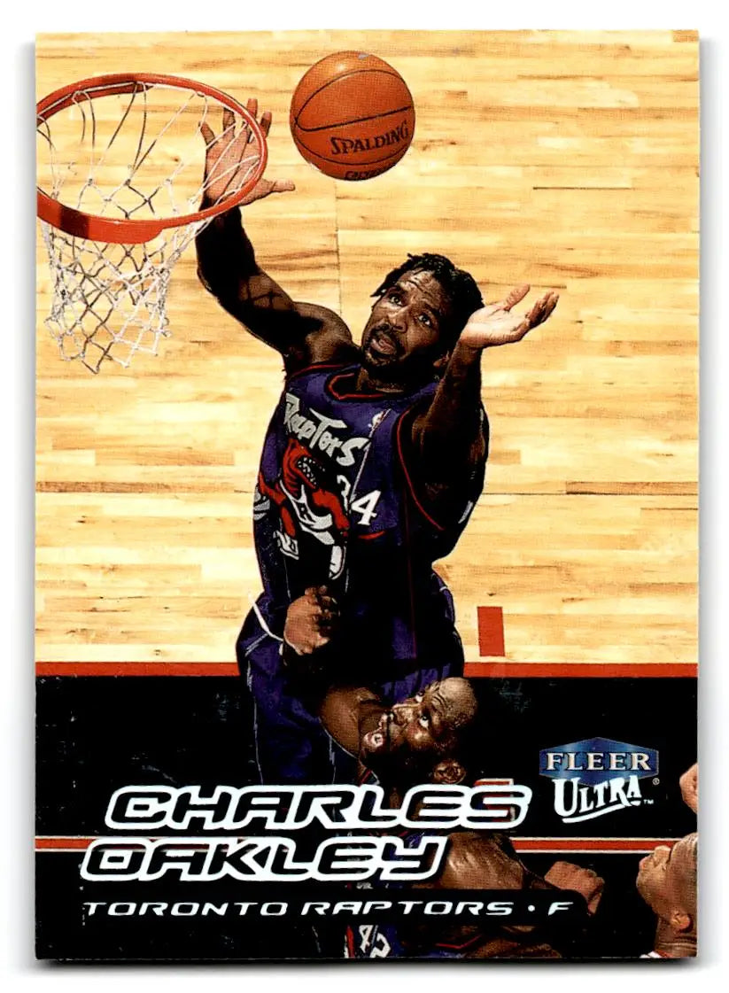 1999-00 Ultra #6 Charles Oakley - Basketball Card Single