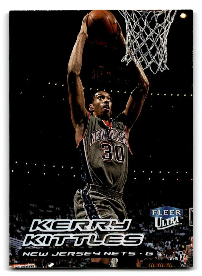 Kerry Kittles 1999-00 Ultra #9 trading card, perfect for basketball card collectors