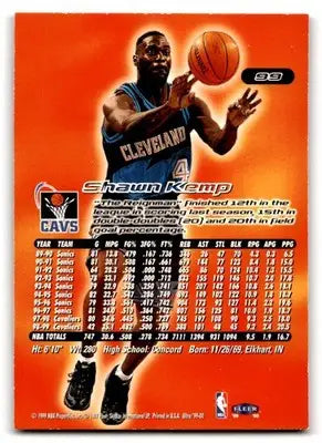1999-00 Ultra #99 Shawn Kemp - Basketball Card Single
