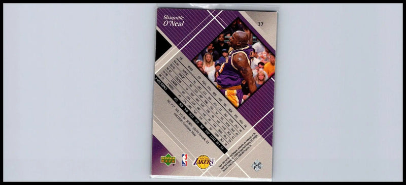 Shaquille O’Neal 1999-00 Upper Deck Black Diamond basketball card for collectors