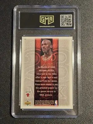 1999-00 Upper Deck MVP #180 Michael Jordan GMA 8.5 - Basketball Card Single
