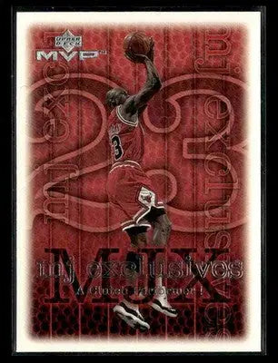 1999-00 Upper Deck MVP #194 Michael Jordan MJ Exclusives Chicago Bulls - Basketball Card Single