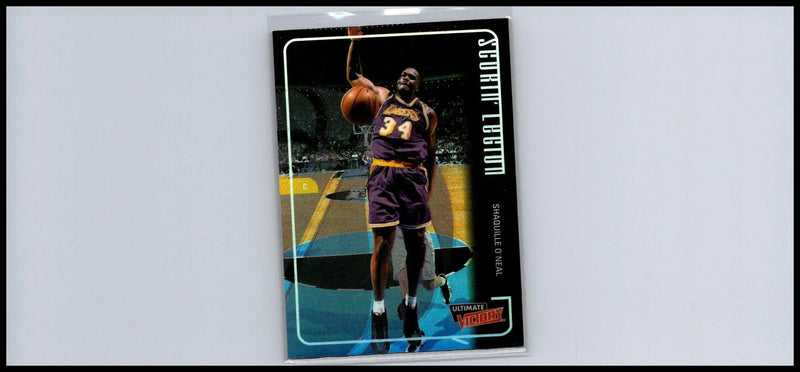 1999-00 Upper Deck Ultimate Victory Shaquille O’Neal Scorin’ Legion basketball card