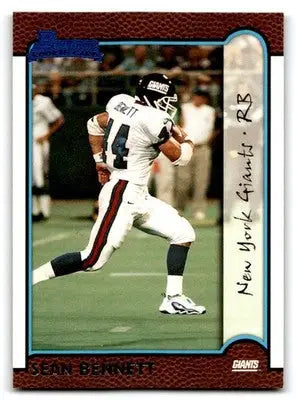 1999 Bowman #206 Sean Bennett - Football Card Single