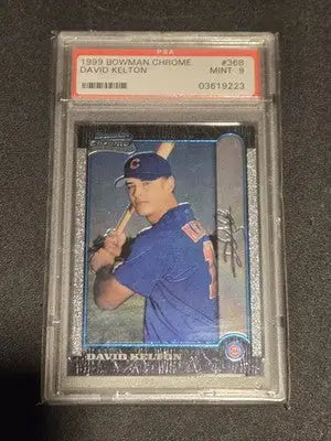1999 Bowman Chrome #368 David Kelton PSA 9 - Baseball Card Single