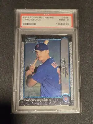1999 Bowman Chrome #368 David Kelton PSA 9 - Baseball Card Single