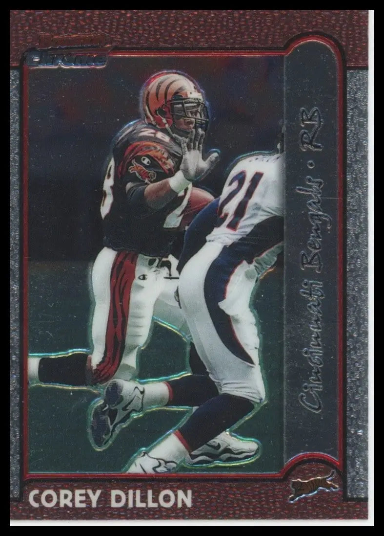 1999 Bowman Chrome - Corey Dillon #46 - Football Card Single