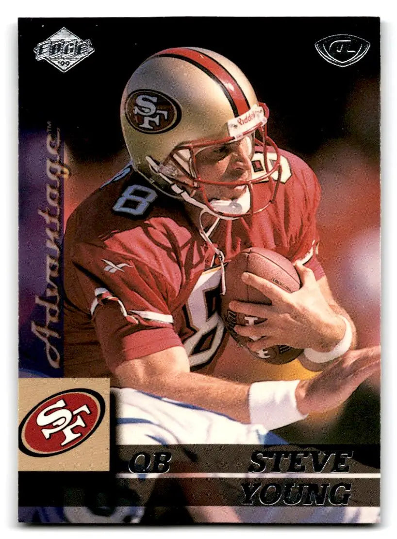 1999 Collector’s Edge Advantage #133 Steve Young - Football Card Single