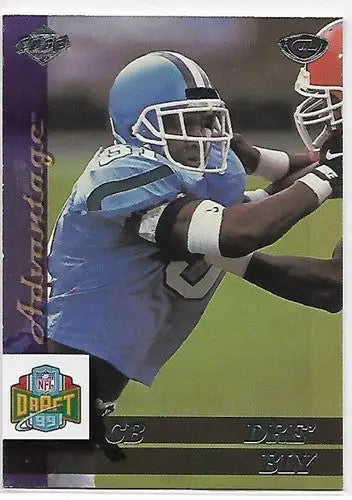 1999 Collector’s Edge Advantage #156 Dre’ Bly NM-MT RC Rookie - Football Card Single