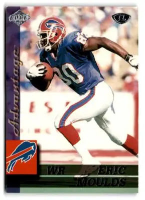1998 Upper Deck Edge Advantage Eric Moulds football card in 1999 Collector’s Edge Advantage set