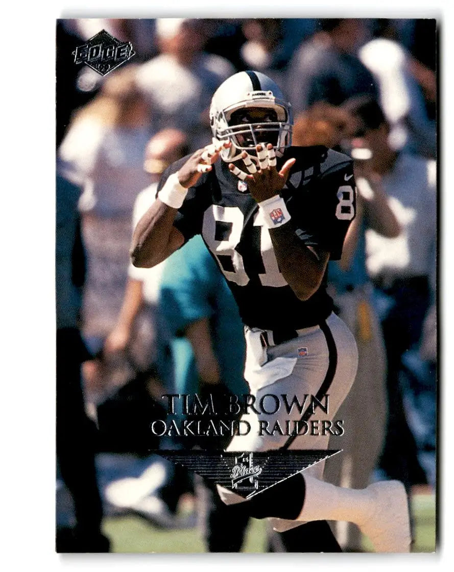 1999 Collector’s Edge First Place #108 Tim Brown - Football Card Single